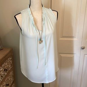 Loft mint green top